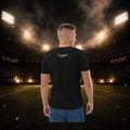 FLTLCHT T-Shirt Schwarz Front
