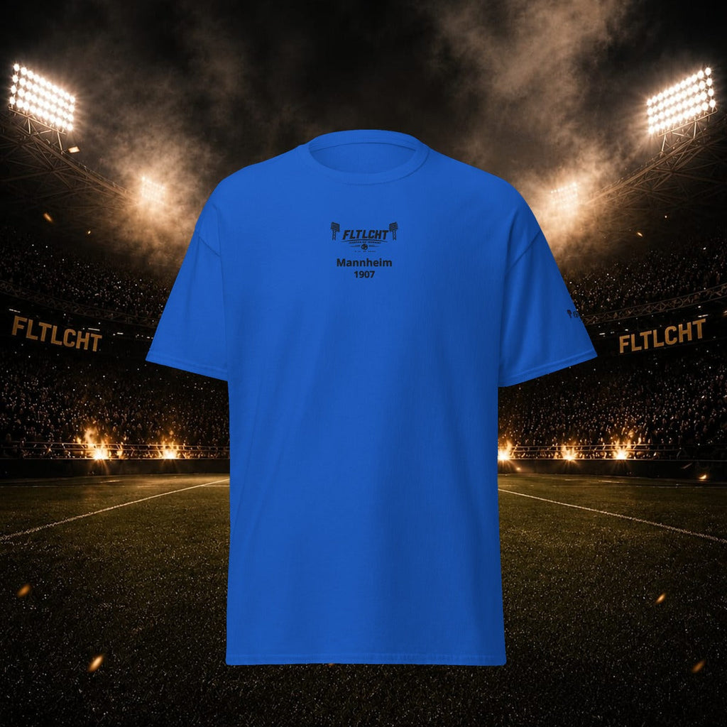 FLTLCHT T-Shirt Mannheim Royal Blau hinten