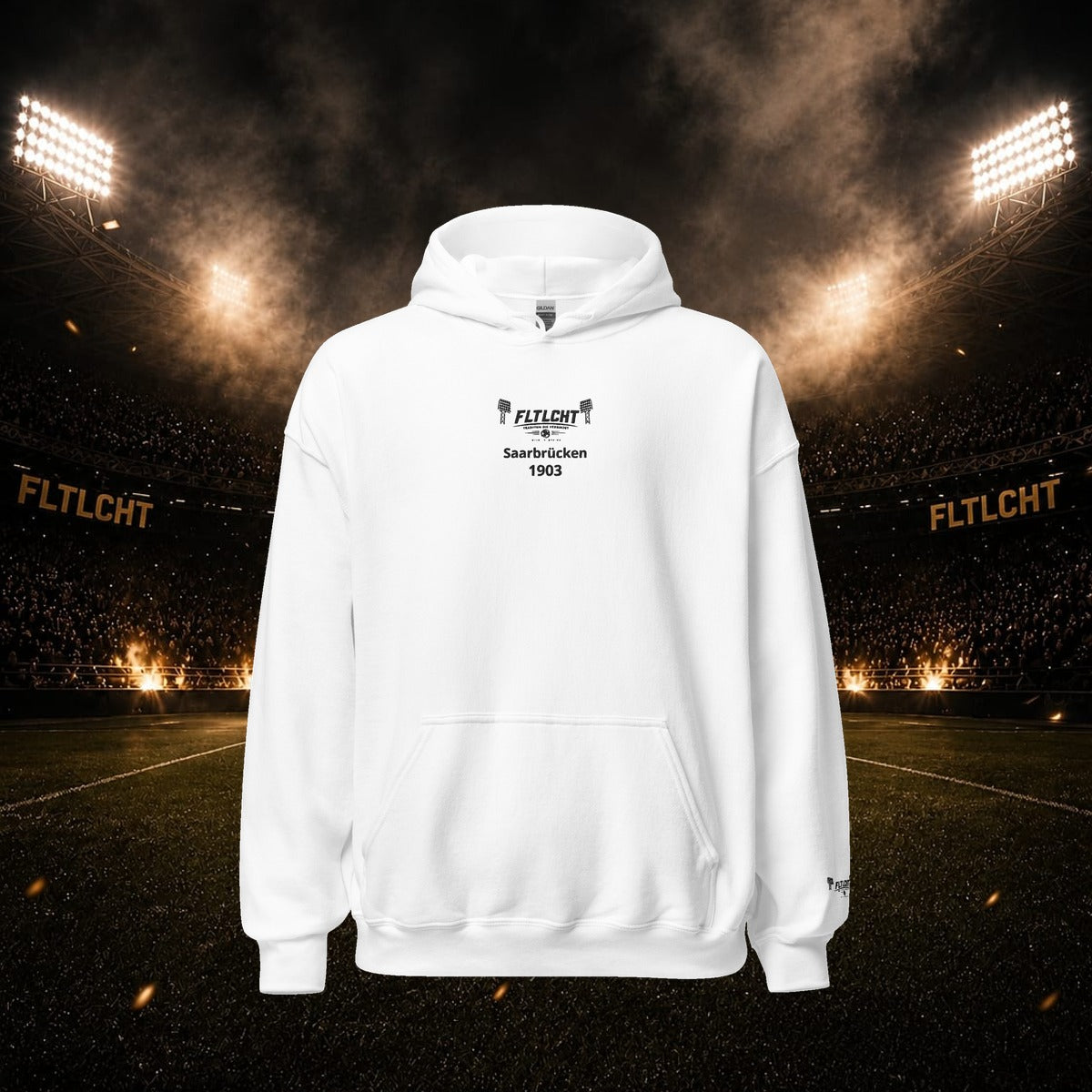 FLTLCHT Hoodie Saarbruecken Front
