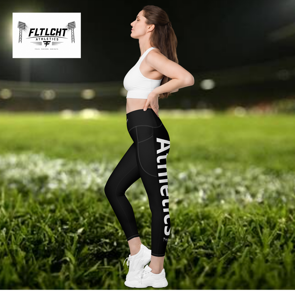 FLTLCHT Athletics Damen Leggins lang Seitenansicht
