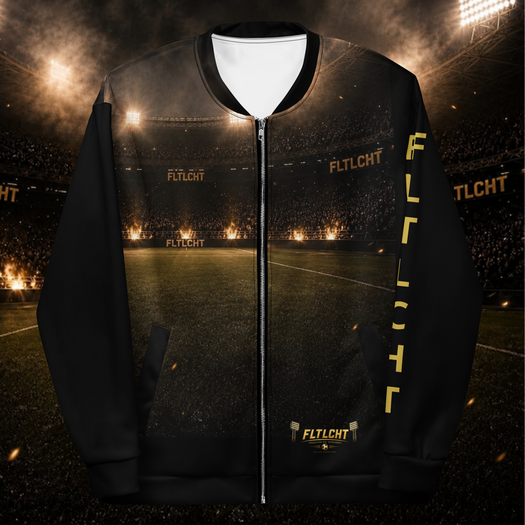 FLTLCHT Bomber Jacket Weiss Front