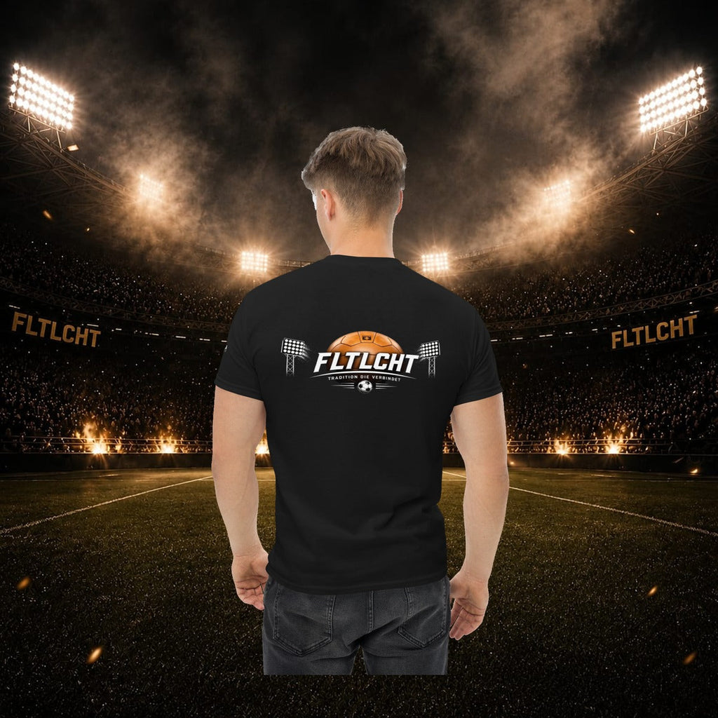 FLTLCHT T-Shirt Saarbruecken Schwarz hinten