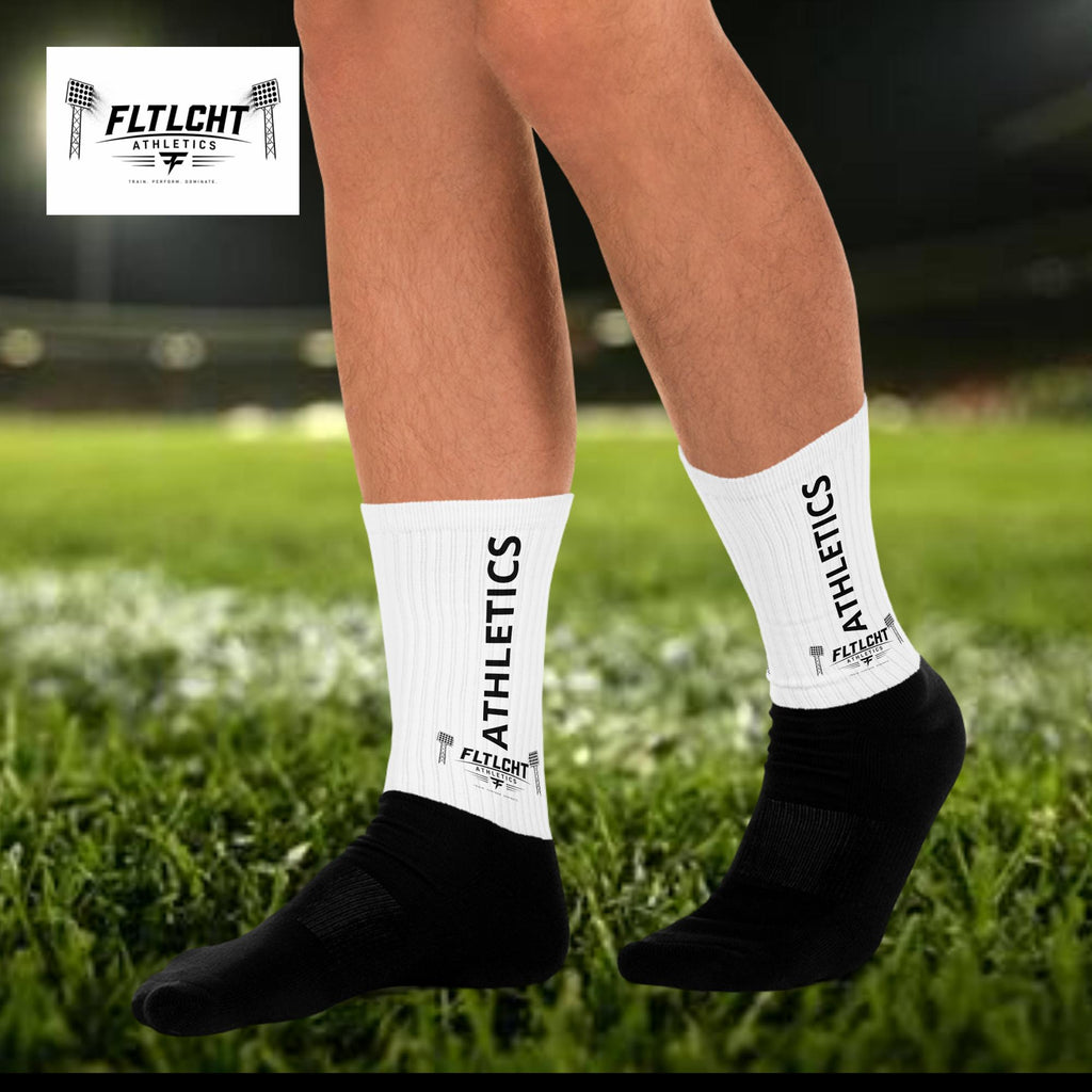 FLTLCHT Athletics Socken Weiss - linker Fuss