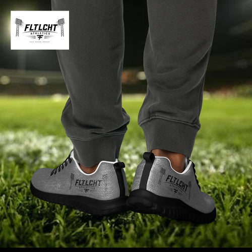 FLTLCHT Athletics Herren Sportschuh Grau - Rückansicht getragen