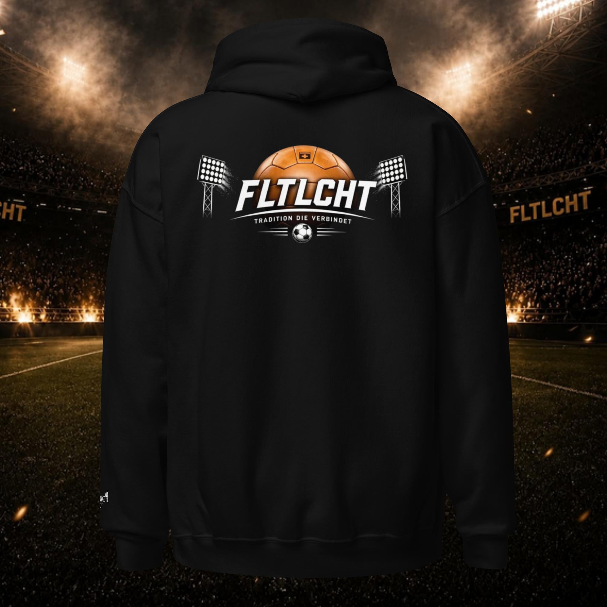 FLTLCHT Hoodie Regensburg Schwarz hinten