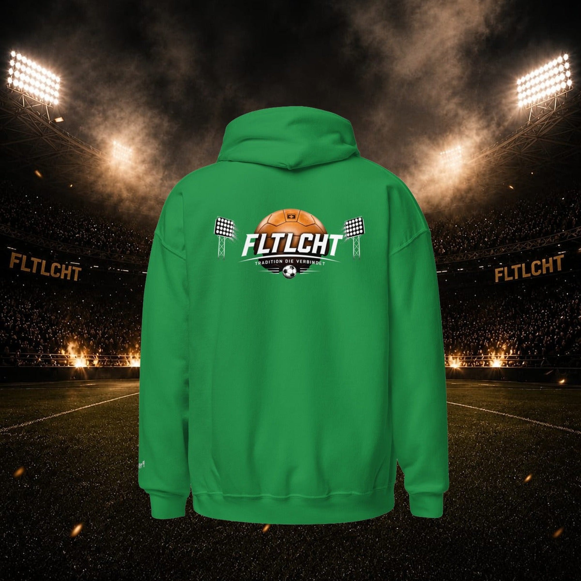 FLTLCHT Hoodie Bremen Irish Green hinten