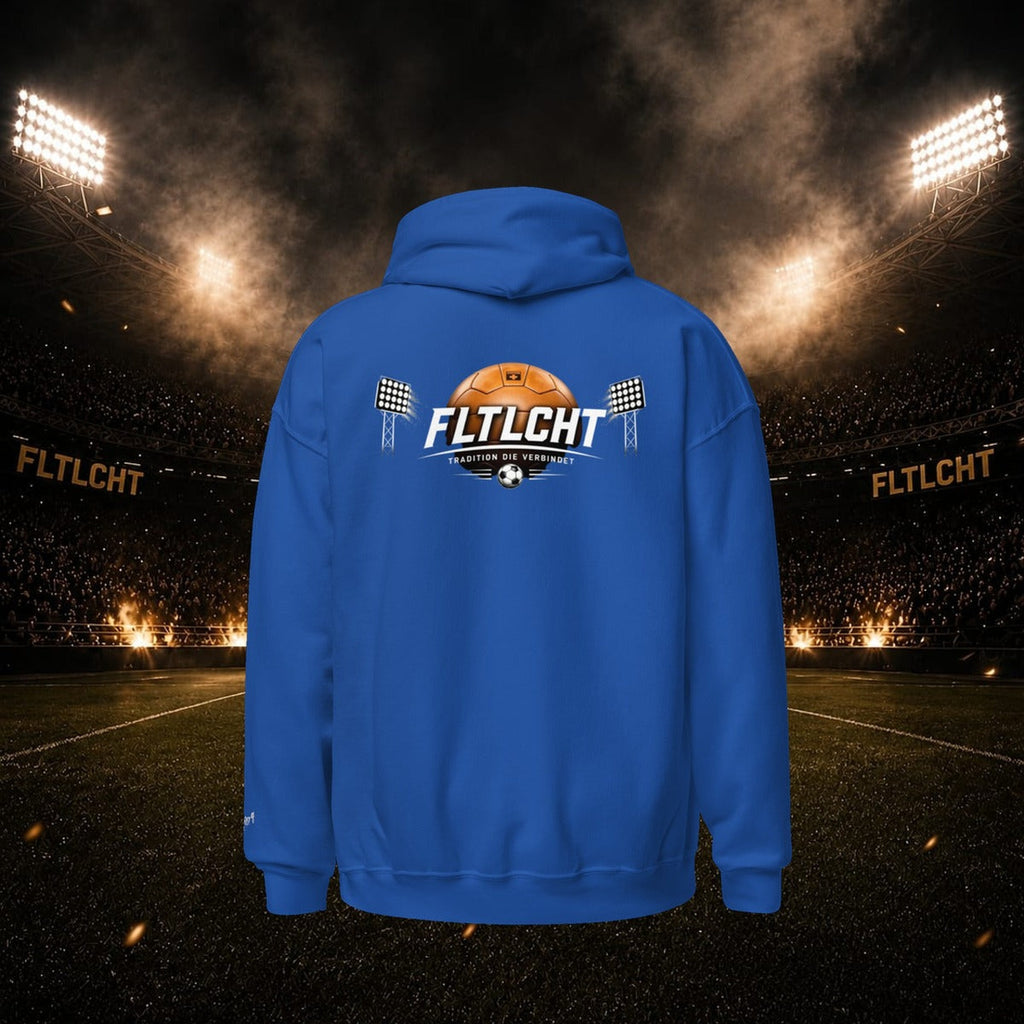 FLTLCHT Hoodie Mannheim Royal Blau vorne