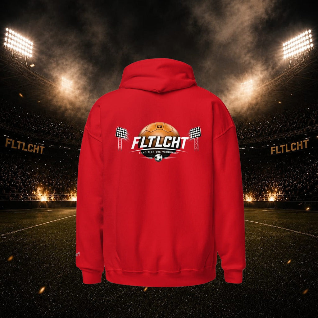 FLTLCHT Hoodie Stuttgart Rot vorne