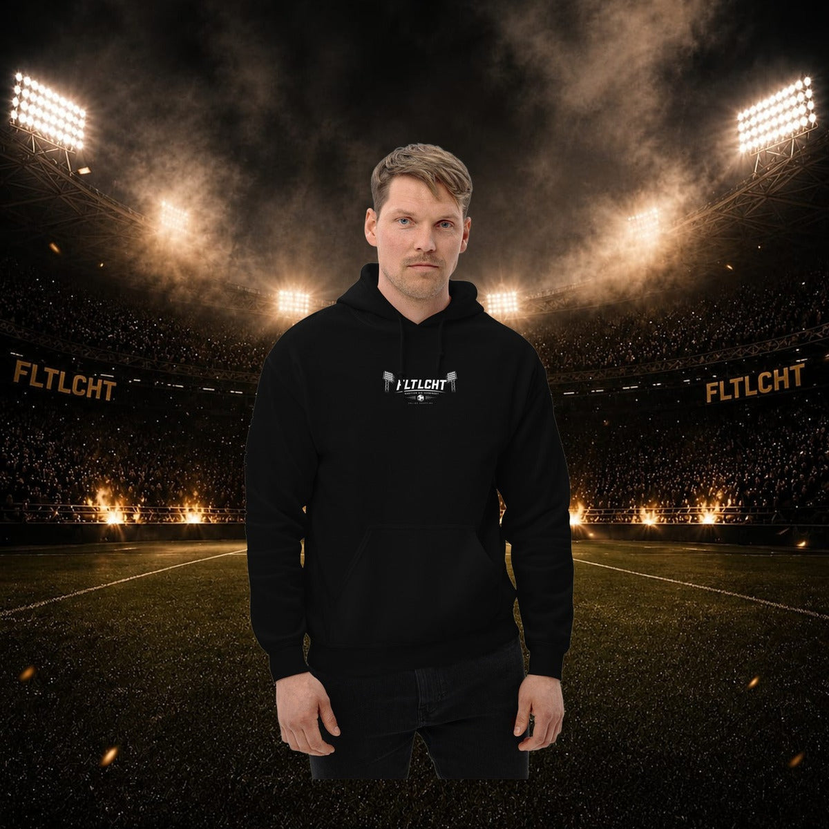 FLTLCHT Vater-Sohn Hoodie Back