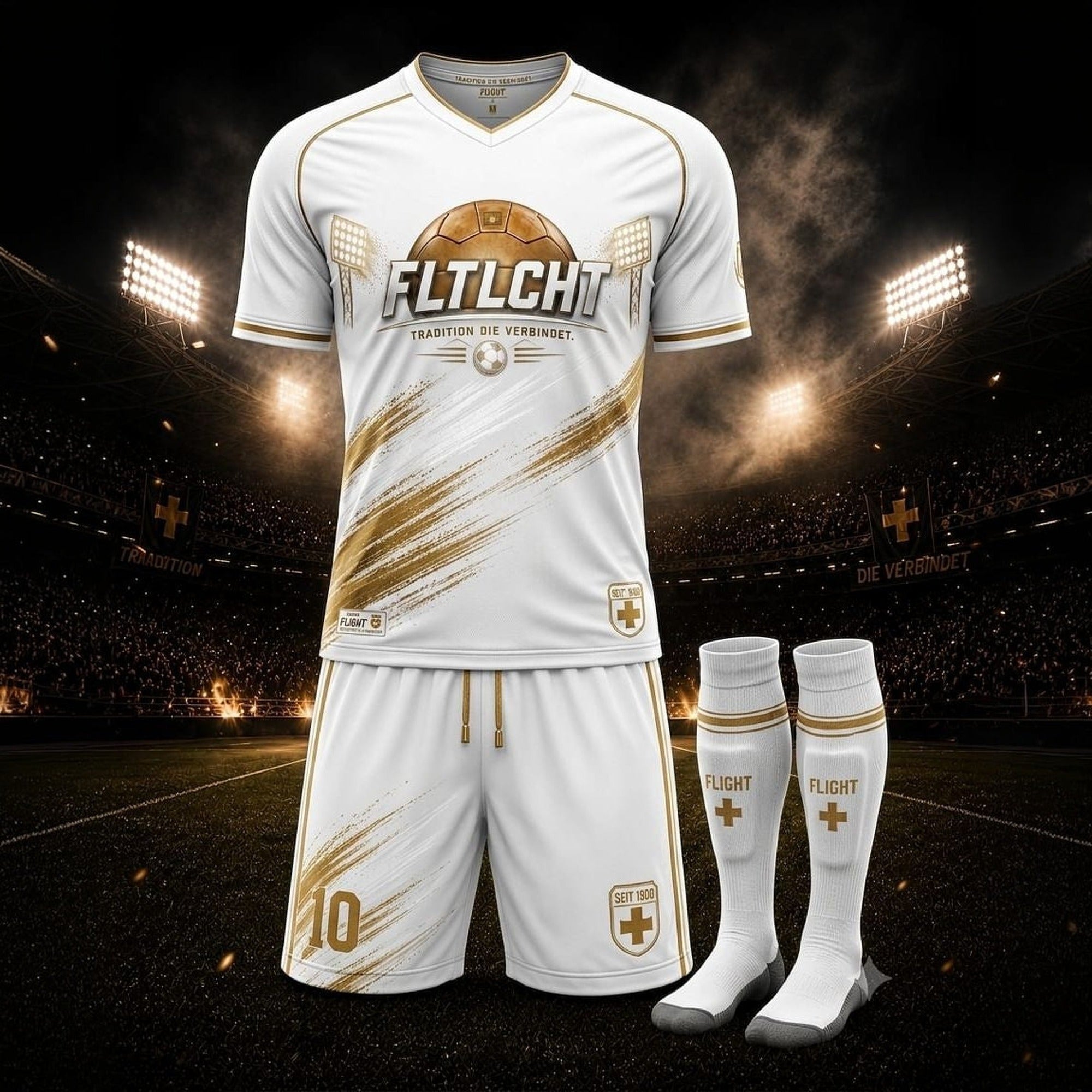 FLTLCHT Trikot Set Weiss