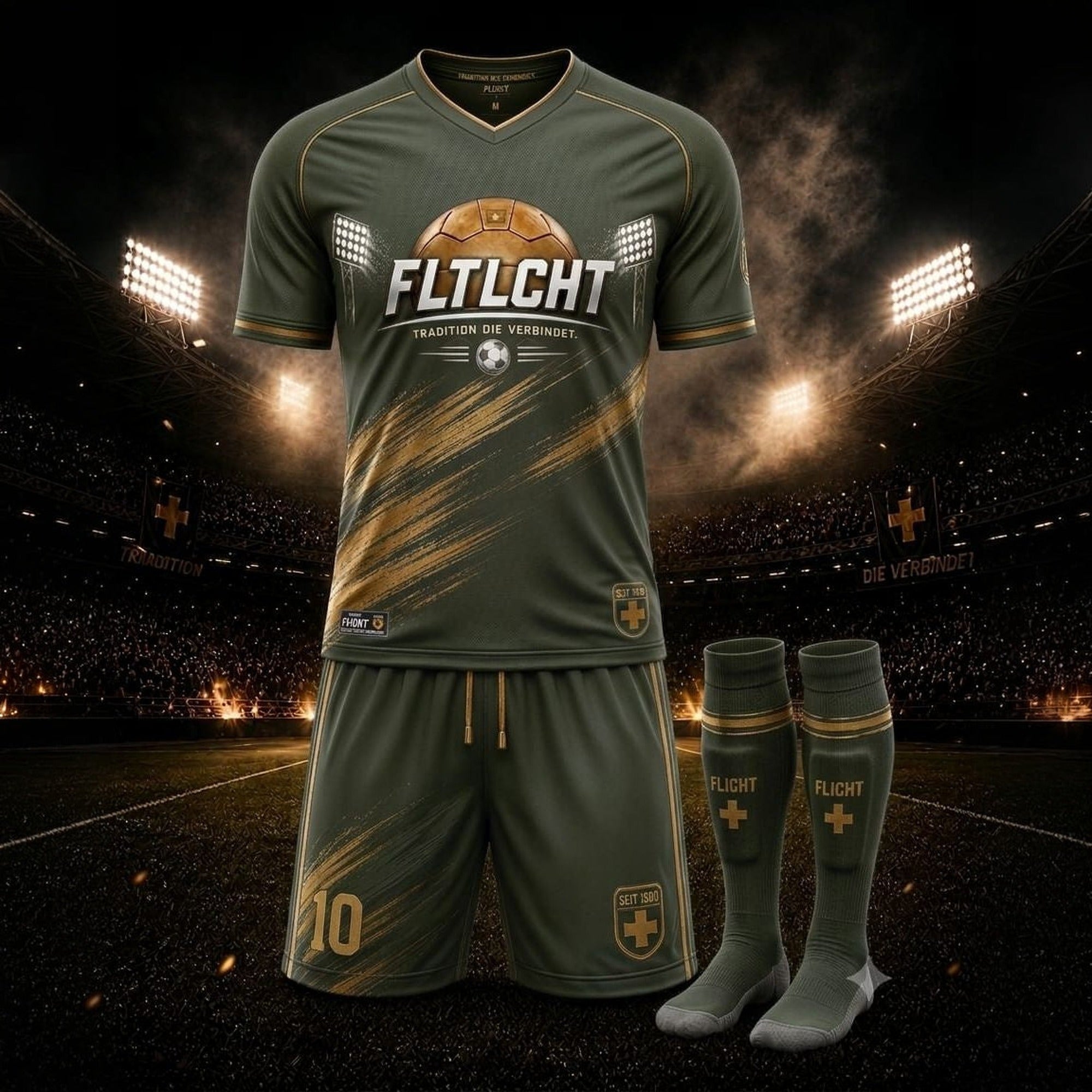 FLTLCHT Trikot Set Gruen