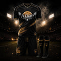 FLTLCHT Trikot Set Schwarz