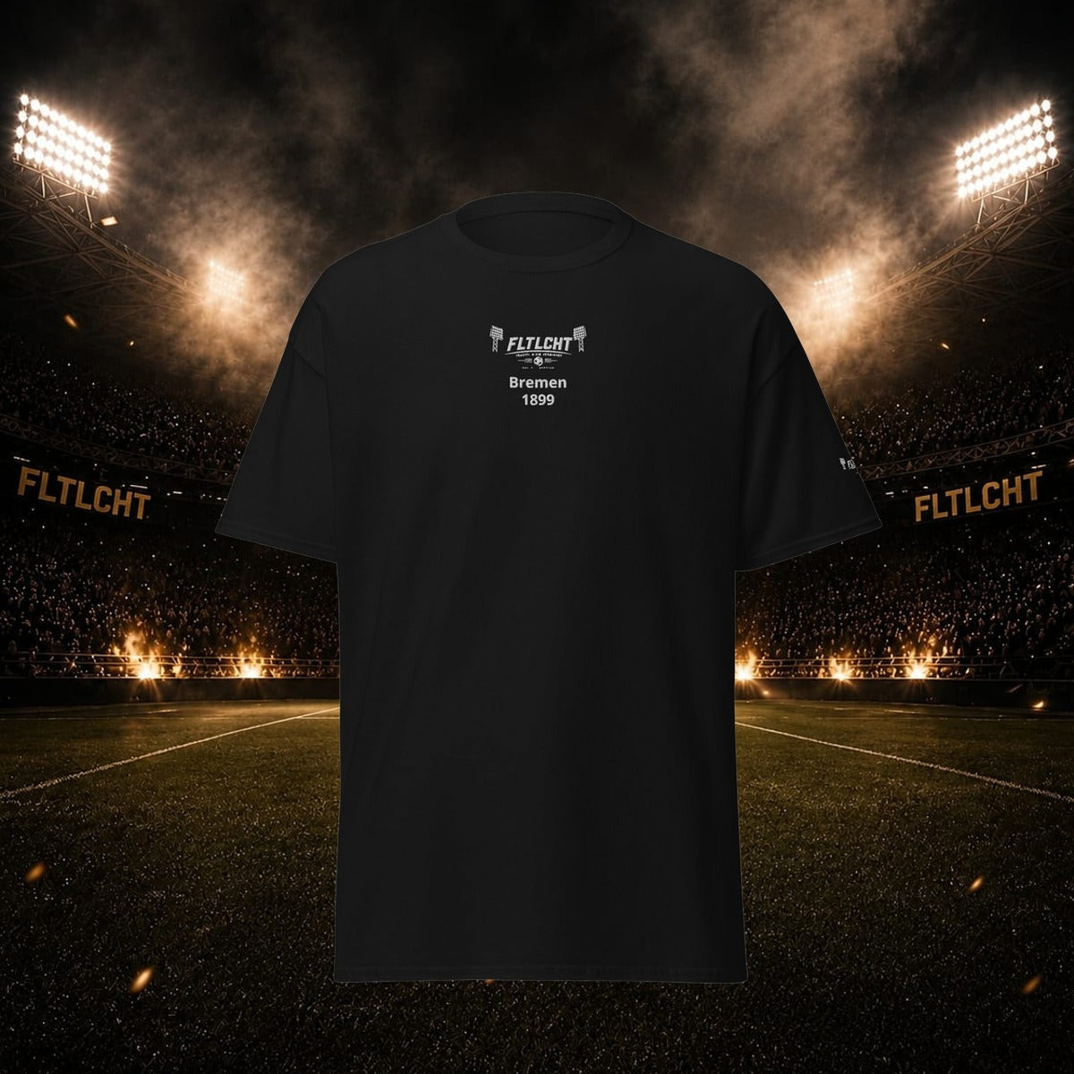 FLTLCHT T-Shirt Bremen Schwarz hinten