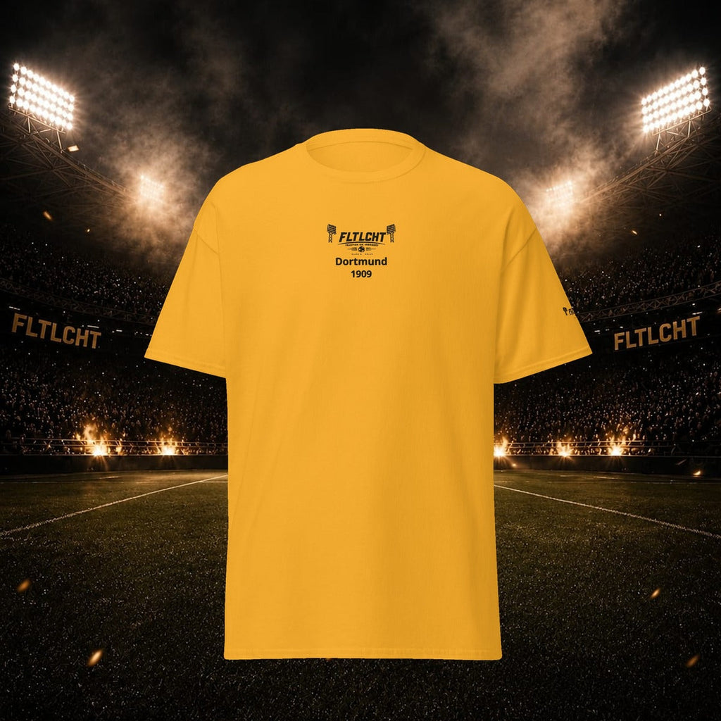 FLTLCHT T-Shirt Dortmund Gold hinten