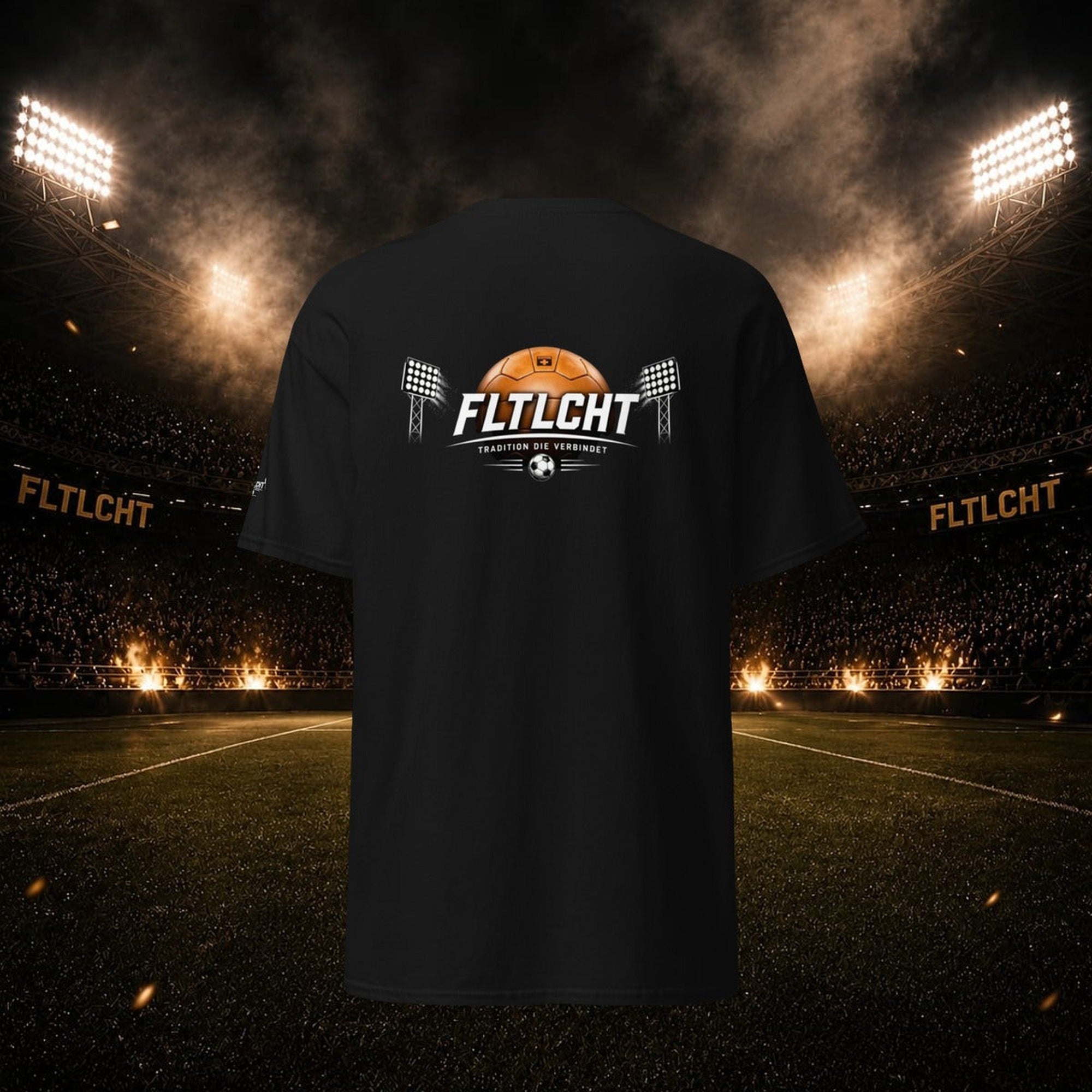 FLTLCHT T-Shirt Mannheim Schwarz vorne