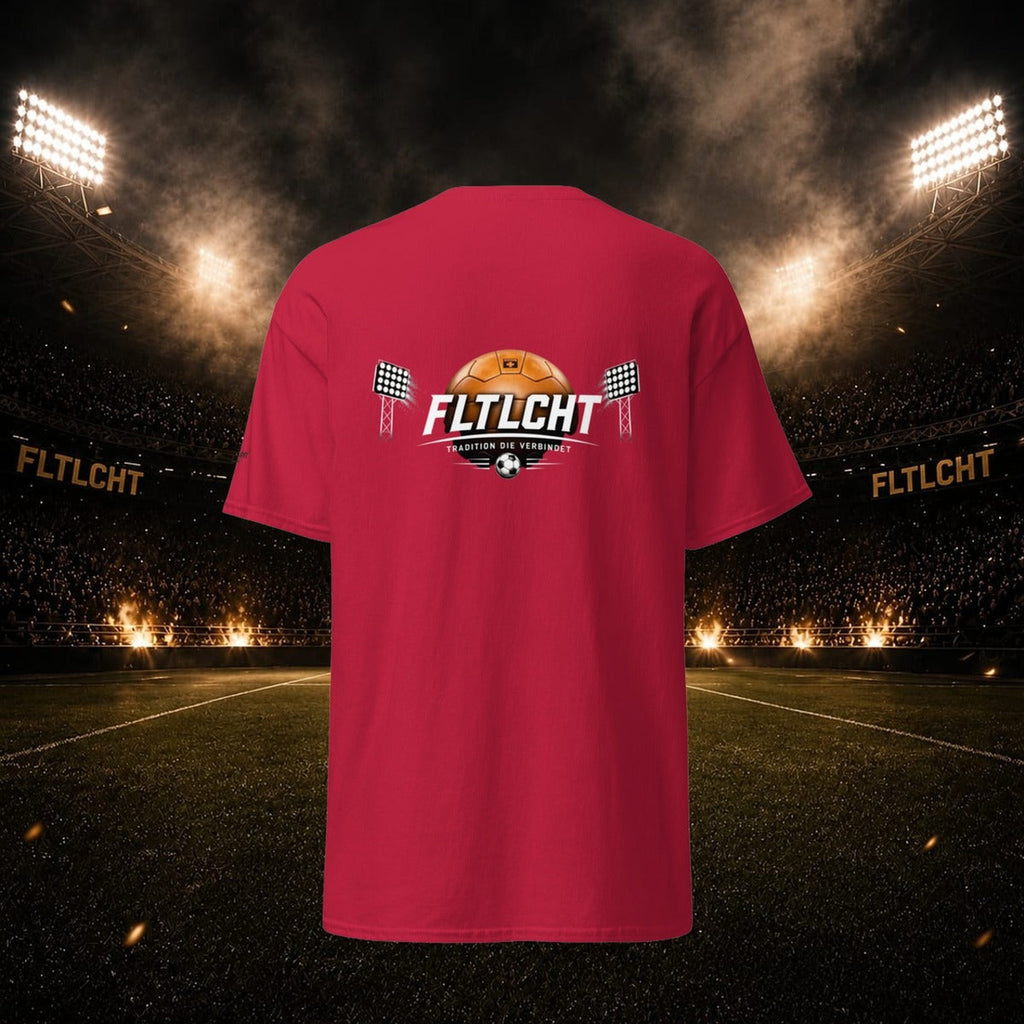 FLTLCHT T-Shirt Frankfurt Kardinalrot vorne