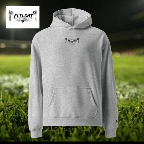 FLTLCHT Athletics Herren Oversize Hoodie Athletic Heather