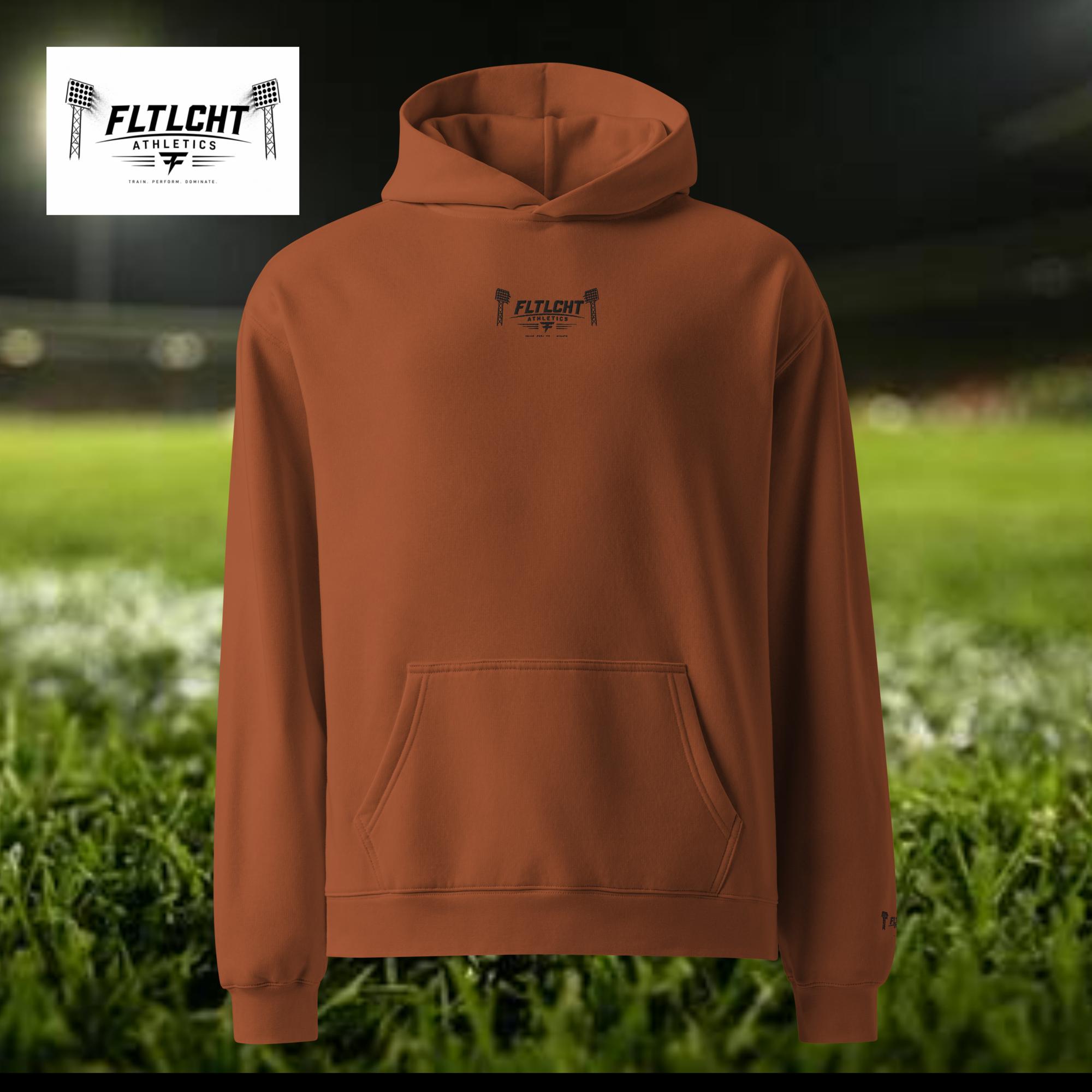 FLTLCHT Athletics Herren Oversize Hoodie Clay