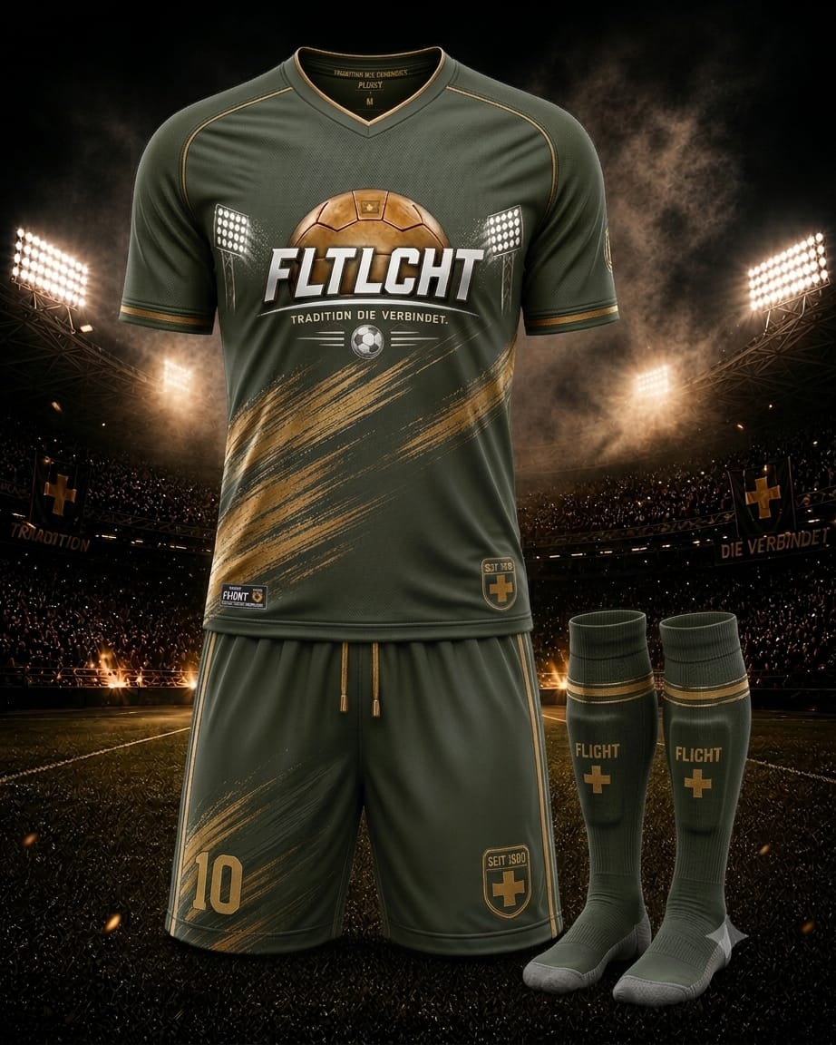 FLTLCHT Trikot Set Gruen