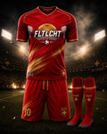 FLTLCHT Trikot Set Rot