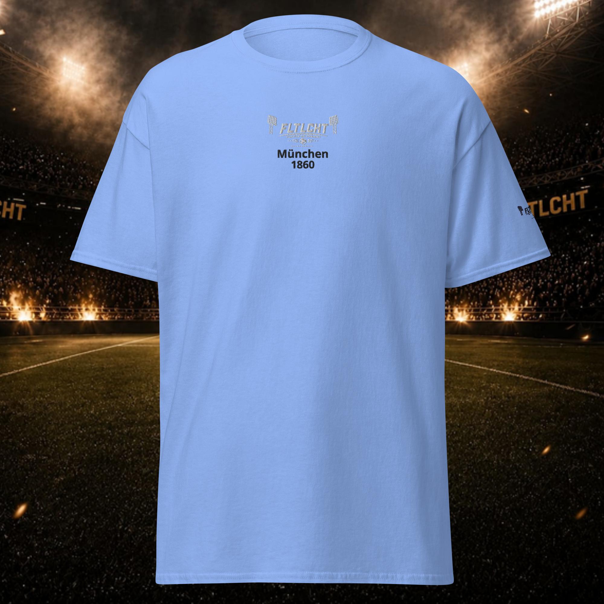 FLTLCHT T-Shirt München 1860 Carolina Blue Front
