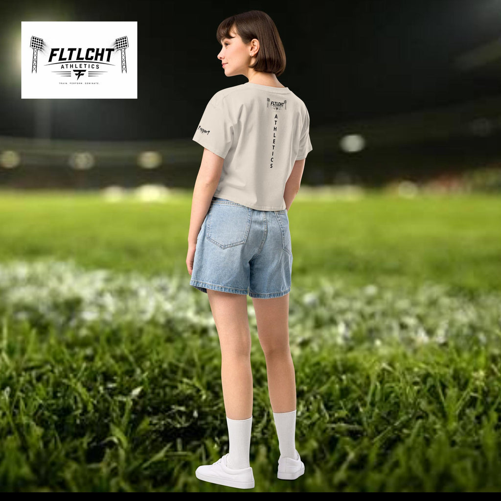 FLTLCHT Athletics Damen-Crop-Top