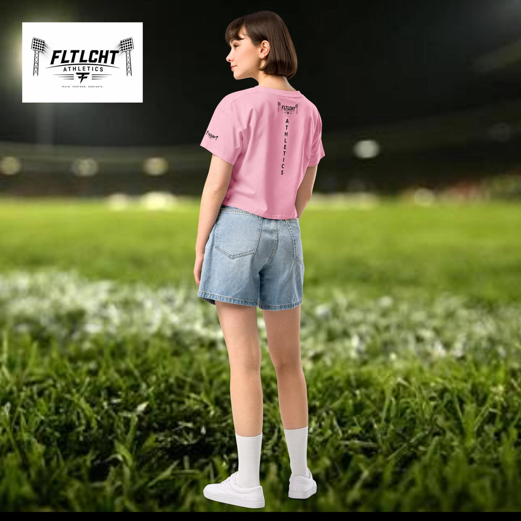 FLTLCHT Athletics Damen-Crop-Top