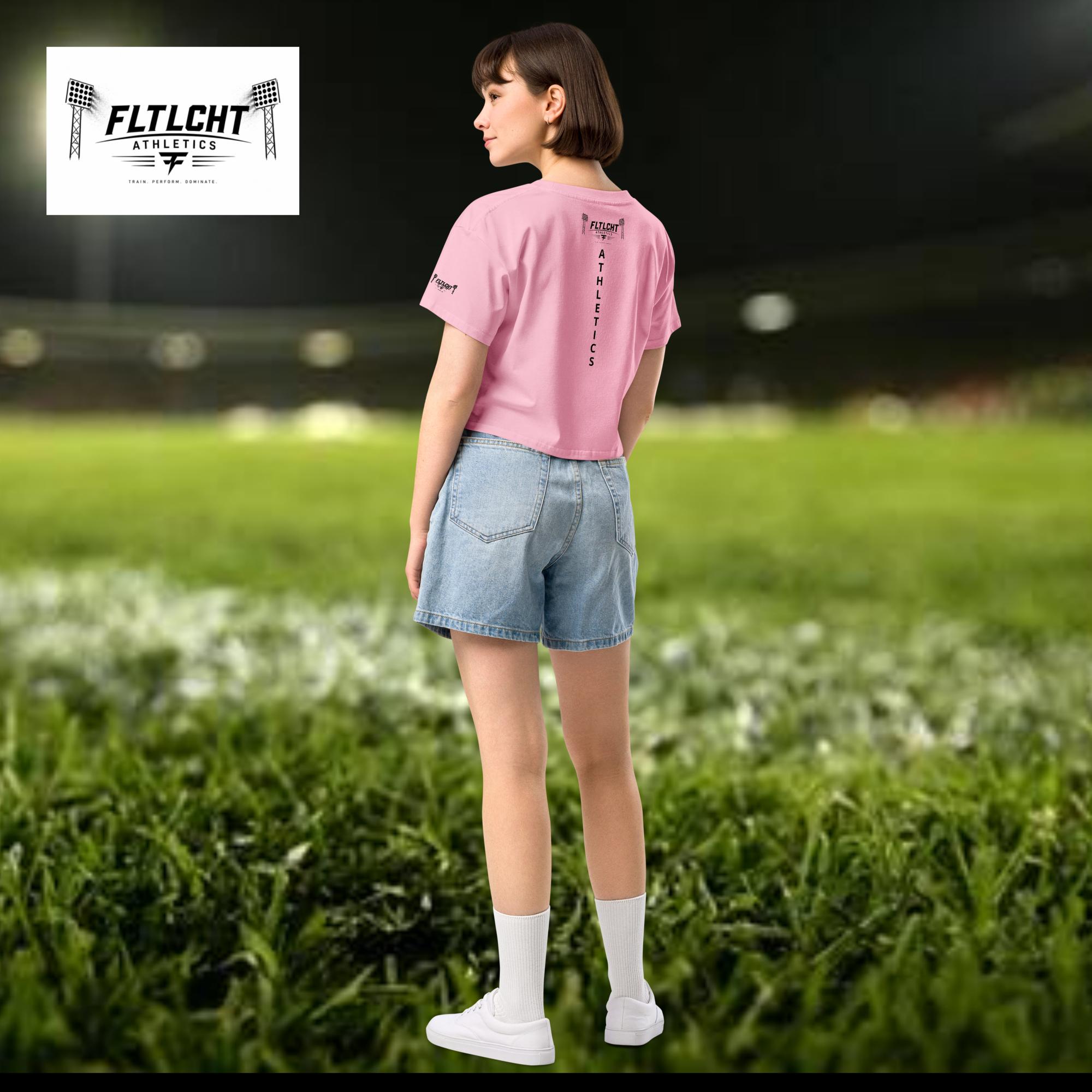 FLTLCHT Athletics Damen-Crop-Top