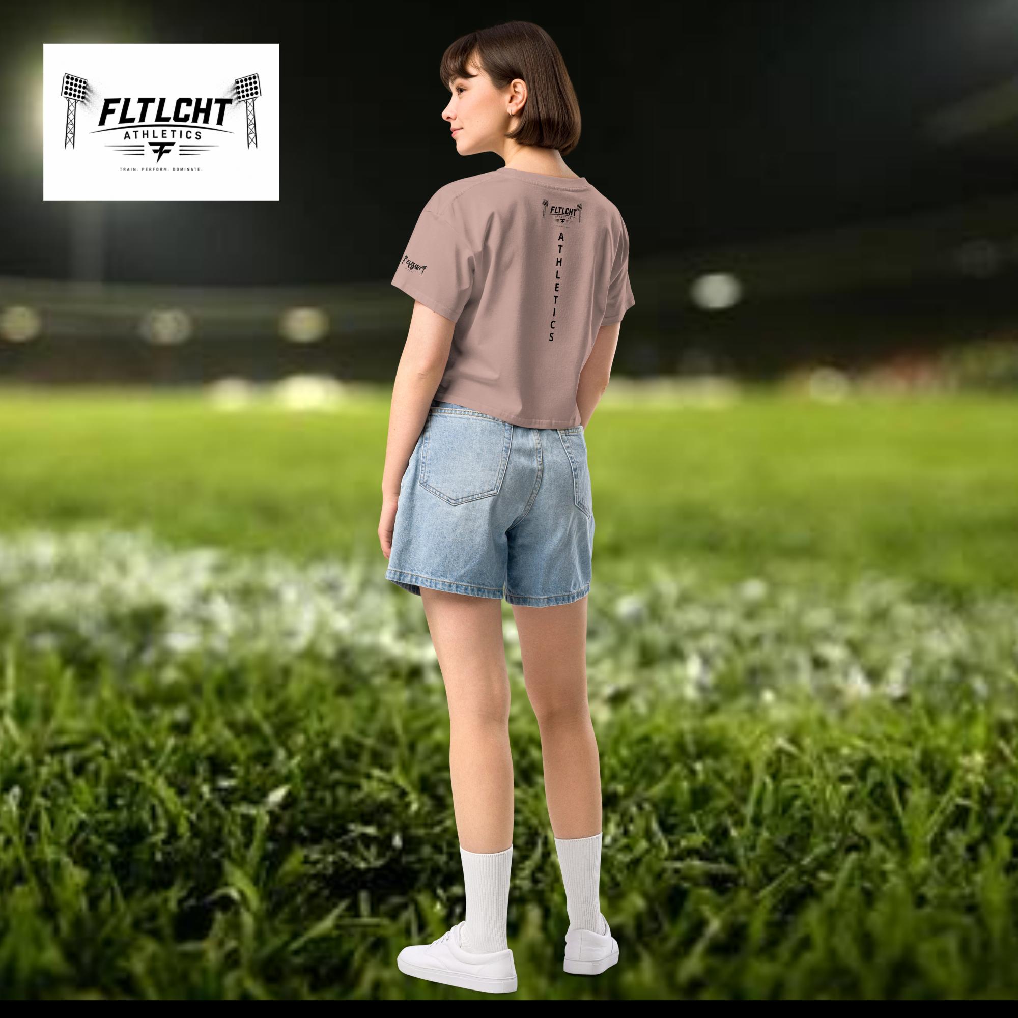 FLTLCHT Athletics Damen-Crop-Top