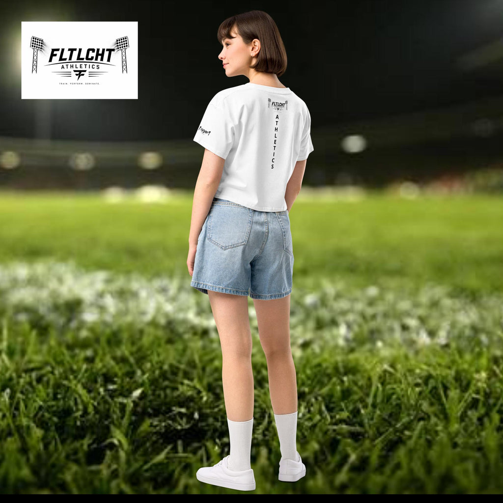 FLTLCHT Athletics Damen-Crop-Top